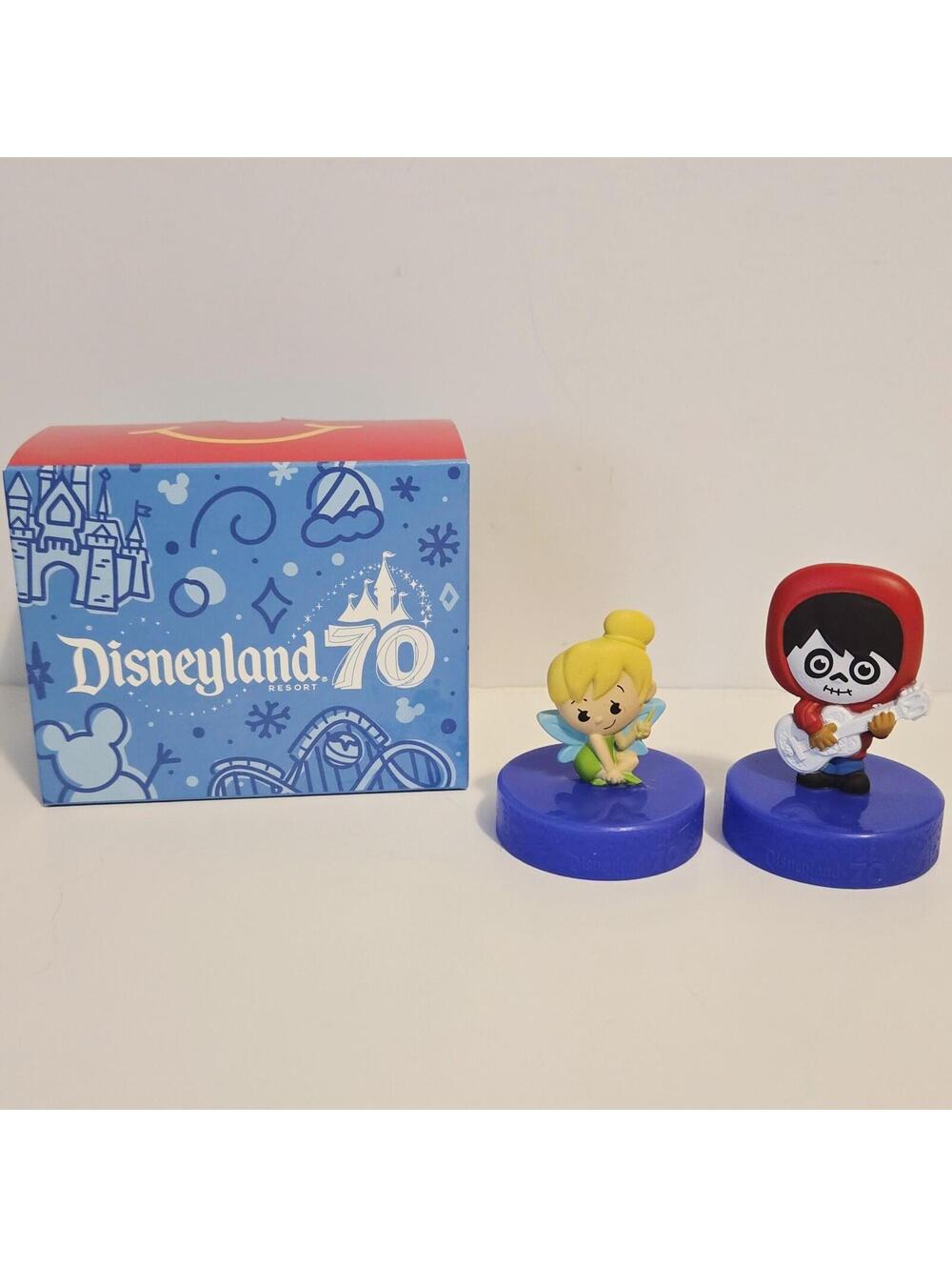 McDonald’s Disneyland 70th Anniversary Tinkerbell & Miguel Happy Meal Toys 2025